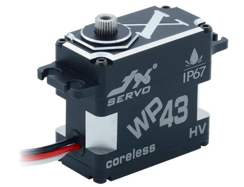 Сервомашинка цифровая JX Servo WP43 (75г/43/0.11/8.4V) влагозащищенная JXS-WP43